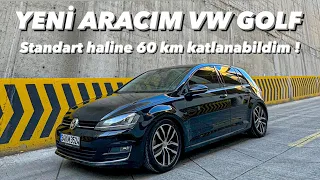 Yeni Aracım - GOLF 7 -  Sadece 60 km stock kullandım ! - JOM Coilover  - BÖLÜM 1