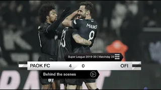 Η παρακάμερα του ΠΑΟΚ-ΟΦΗ - PAOK TV