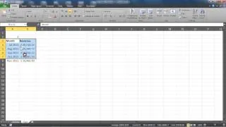 Create a Scrollable Chart for your Excel Dashboards