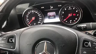 Обновить данные ТО на Mercedes e-class w213