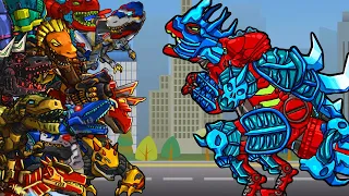 Tyranno Red Cold Heart - Lv 75 - Dino Robot Battle Arena