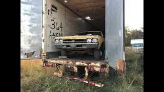 Tractor Trailer Salvage Yard Found Hiding A MEGA MUSCLE CAR STASH!!!