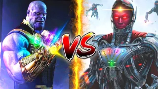 Ultron Vs Thanos / Ultron with Infinity Stones Vs Thanos with Infinity Stones ( HINDI )