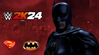 Batman Vs Superman Entrance (WWE 2K24)