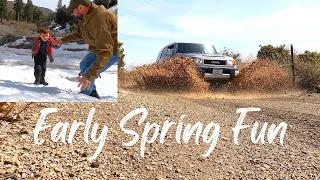 Early Spring Fun In The San Gabriel Mountains |  Stockton Flats and Gobbler's Knob Yellow Post Sites