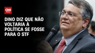 Flávio Dino diz que não voltaria à política se for para o STF | AGORA MANHÃ