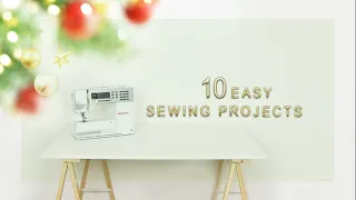 10 christmas gift ideas | easy sewing projects