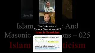 Islam's Gnostic And Masonic Connections 025 Islam is Gnosticism