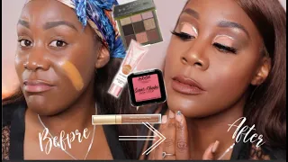 FULL FACE Testing NEW MAKEUP | L'OREAL, HUDA BEAUTY, MUA, REVOLUTION PRO & MORE | Fall Glam 2020