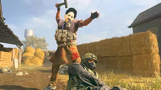 All Texas Chainsaw Massacre Takedowns & Finishing Moves (Skin Crawler Bundle) - COD: Modern Warfare