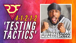 Football Manager 2002 | OVERPOWERED FM22 TACTIC | 4-1-2-1-2 DOMINATES! | RDF Tactics Testing