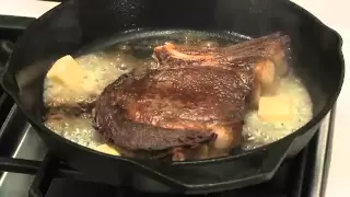 How to Cook a Côte de Bœuf (Rib Eye Steak)