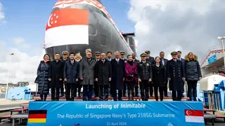 Fourth Invincible Class Submarine (Type 218SG) For Singapore