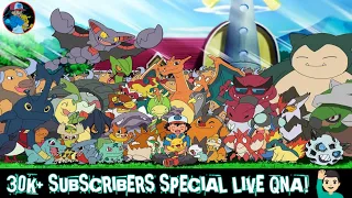 30K Subscribers Special Live QNA! | Pokemon Exclusive |
