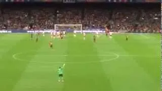 Messi freekick goal vs Almeria