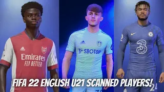 FIFA 22 | All English u21 players with real face! 🏴󠁧󠁢󠁥󠁮󠁧󠁿