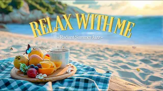 🎷Smooth jazz music heals the soul🏖️ Relaxing ocean waves help concentration