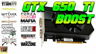 NVIDIA GTX 650 Ti Boost | Тест в GTA 5, Escape from Tarkov, Forza H4, RDR2, MAFIA и др