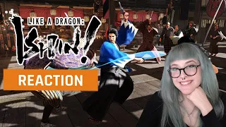 My reaction to the Like a Dragon: Ishin! 10 min of Gameplay Trailer | GAMEDAME REACTS