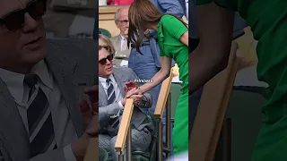 Did Daniel Craig disrespect Princess Kate at Wimbledon?  #shorts