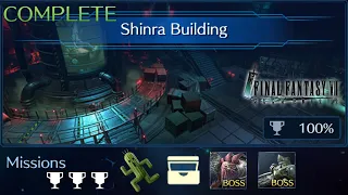 SHINRA BUILDING 100% - CACTUAR - CHESTS - MISSIONS - CRITERION DUNGEON - FFVII EVER CRISIS