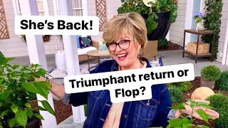 Carolyn Gracie has returned to QVC but how long will she stay? Successful return or major flop?