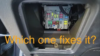 2012 Chevy Cruze power outlet/plug fix.