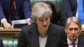 U.K.'s May Gives Statement in Parliament About Brexit Deal