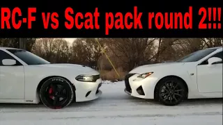 Charger Scat Pack vs Lexus RC-F.......AGAIN!