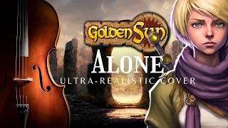 Alone (Golden Sun) - Ultra-realistic cover