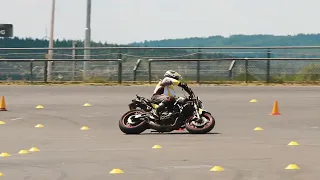 Mistrzostwa Europy Moto Gymkhana 2022 tor Nürburgring - Piotr Szkut Polska