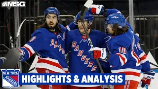 Rangers Get 8 Goals From 8 Scorers In Wild Win Against Penguins | New York Rangers