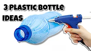 3 Plastic Bottles Craft Ideas - DIY Best out of Waste Plastic Bottle Craft Ideas