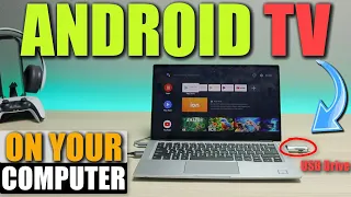 How To Run Android TV On Your PC | Installs On A USB Drive Not Your Computer - Completely Portable