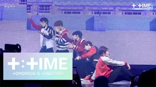 [T:TIME] ‘어느날 머리에서 뿔이 자랐다 (CROWN)’ stage @Debut Showcase - TXT (투모로우바이투게더)