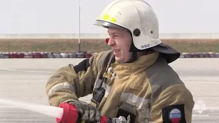 День пожарной охраны отметили в Хабаровском крае сотрудники МЧС России и ветераны пожарного дела