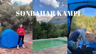 GEYİKBAYIRI'NDA SONBAHAR KAMPI | #Antalyadayaşam