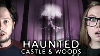 PETRIFIED in Haunted CASTLE & Woods  | Mysterious Stones & Ghosts of Candleston Castle, Wales