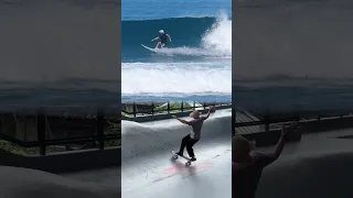 How SurfSkate can improve your surfing? Backside top turn