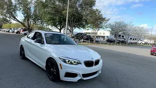2021 BMW M240i Coupe White