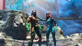 SDCC Mattel DC Multiverse Display