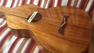 Herrmann Guitars Koa Weissenborn Build