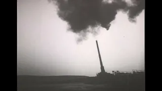 60cm Karl-Gerät "Thor" and 80cm Schwerer Gustav bombarding Sevastopol in 1942