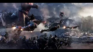 Avengers Endgame Final Battle | Legends Never Die track in 1080p