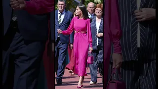 Queen Letizia Pink Dress 👑 #fashion #shorts #royal #queen #letizia @LoveyouFashion