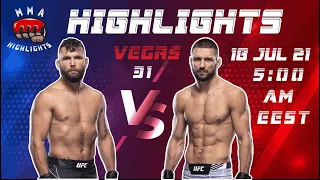 Kimura Submission | Jeremy Stephens vs Mateusz Gamrot | Highlights [UFC Vegas 31]