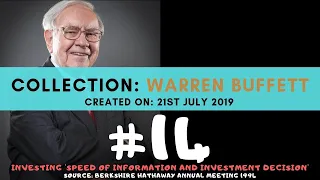 We Read Annual Reports To Get Information - Warren Buffett | BRK 1994【C:W.B Ep.14】