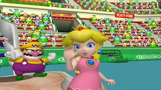 Mario Power Tennis: Peach's Trophy Celebration!