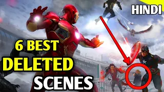 CAPTAIN AMERICA CIVIL WAR 6 Best Deleted Scenes (Explained in Hindi)