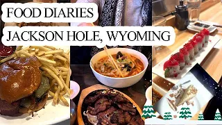 TOP PLACES TO EAT IN JACKSON HOLE | Food Diaries | SKI TOWN